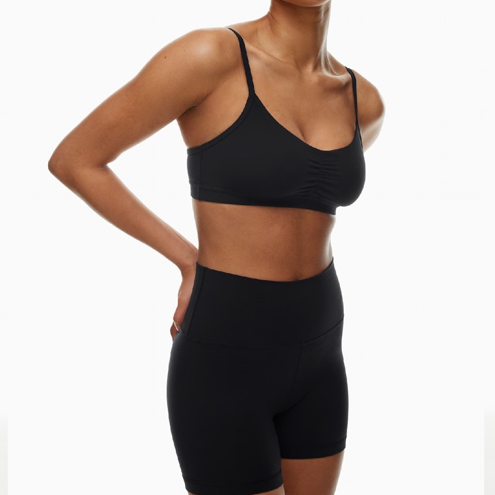 Aritzia Golden Butter Assert Bra Top, Black, Sz. M - Picture 10 of 11